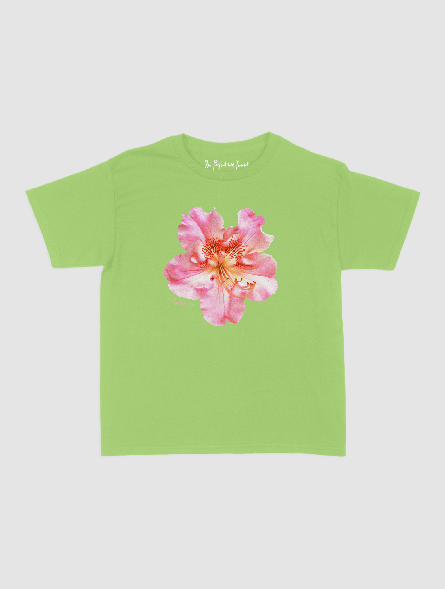 flower girl baby tee - In Print We Trust