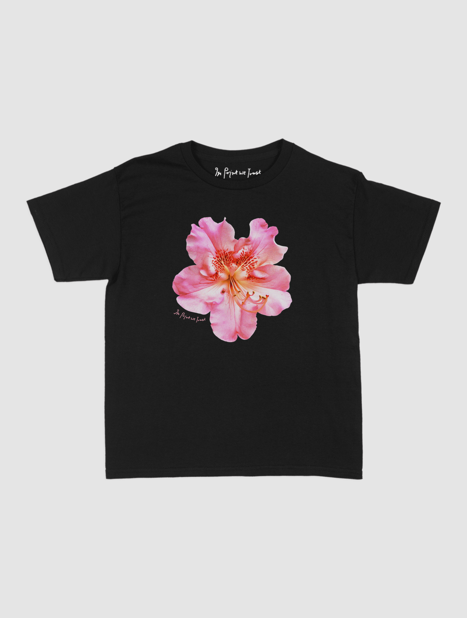 flower girl baby tee - In Print We Trust
