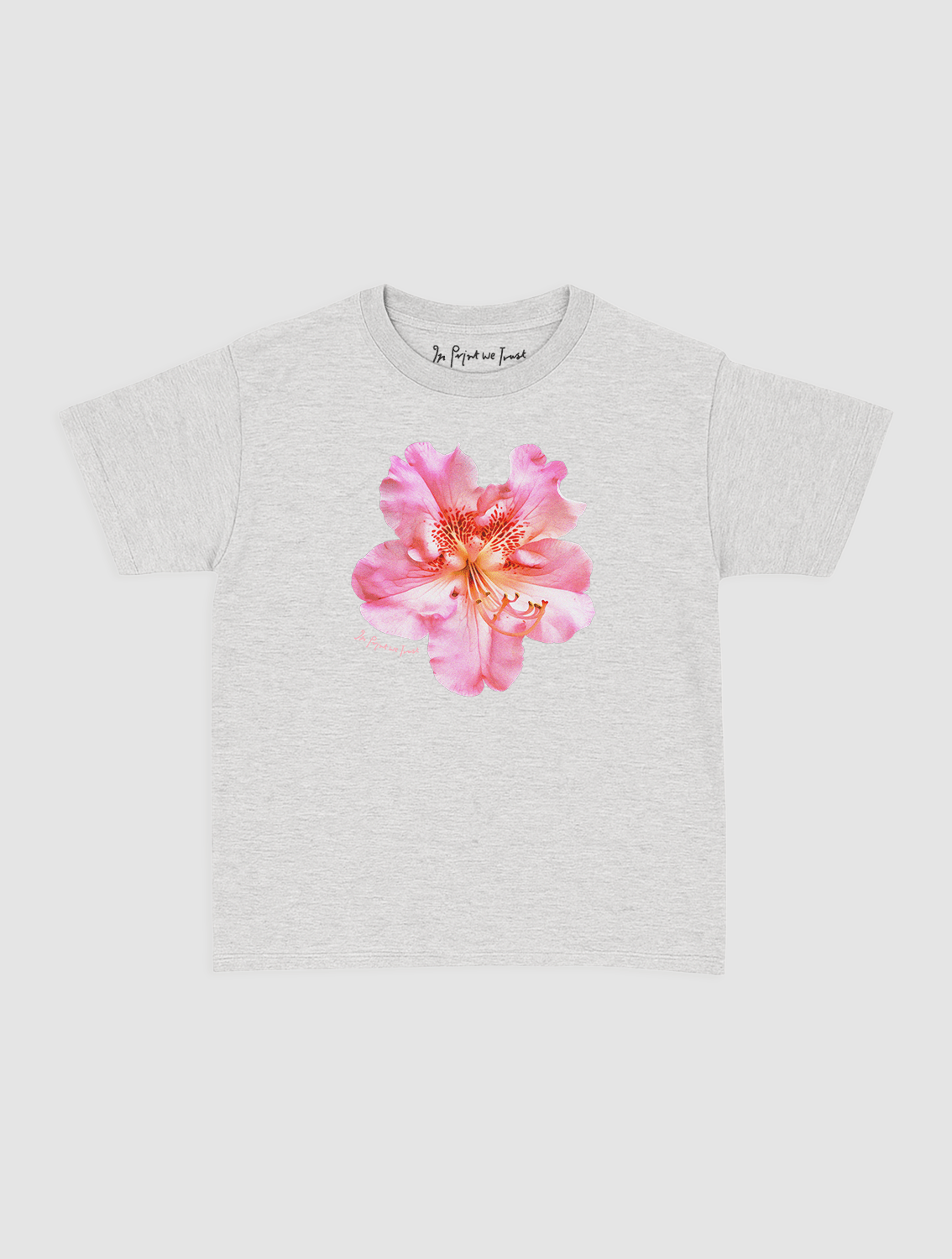 flower girl baby tee - In Print We Trust