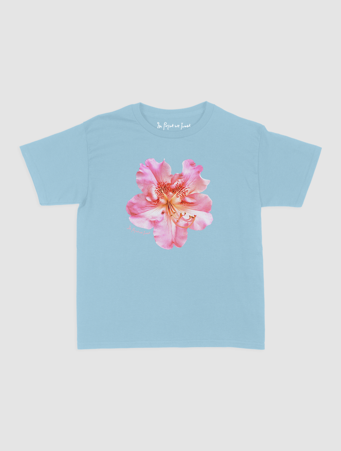 flower girl baby tee - In Print We Trust