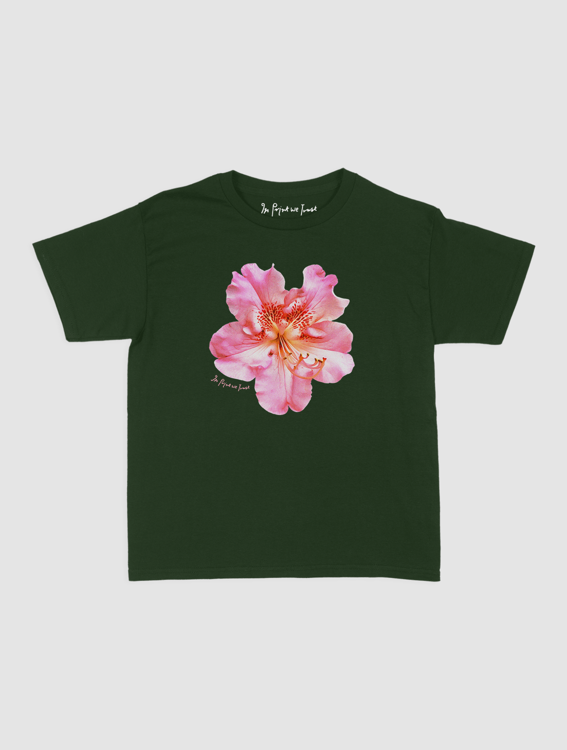 flower girl baby tee - In Print We Trust