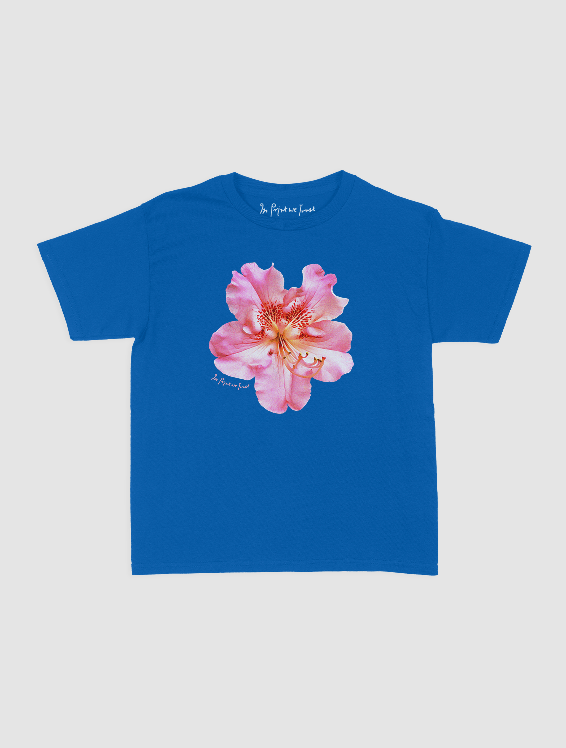 flower girl baby tee - In Print We Trust