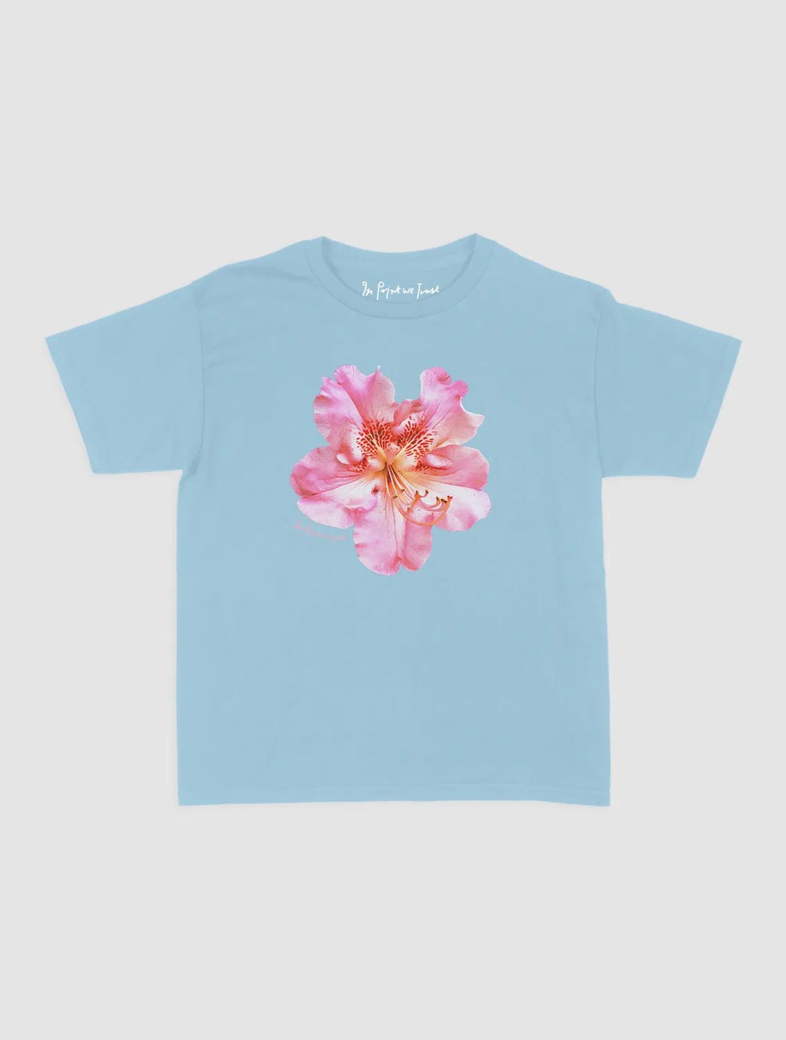 flower girl baby tee - In Print We Trust