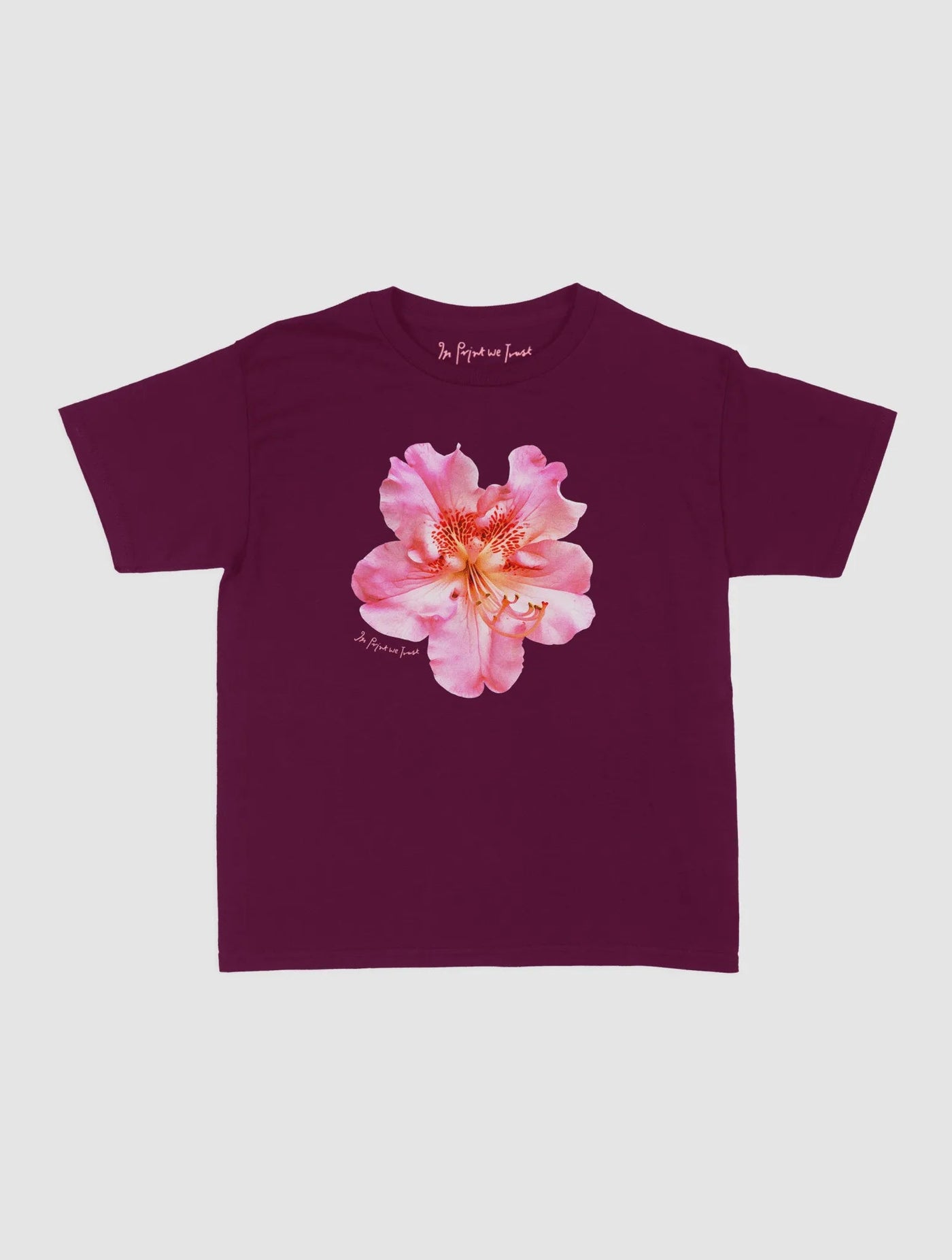 flower girl baby tee - In Print We Trust