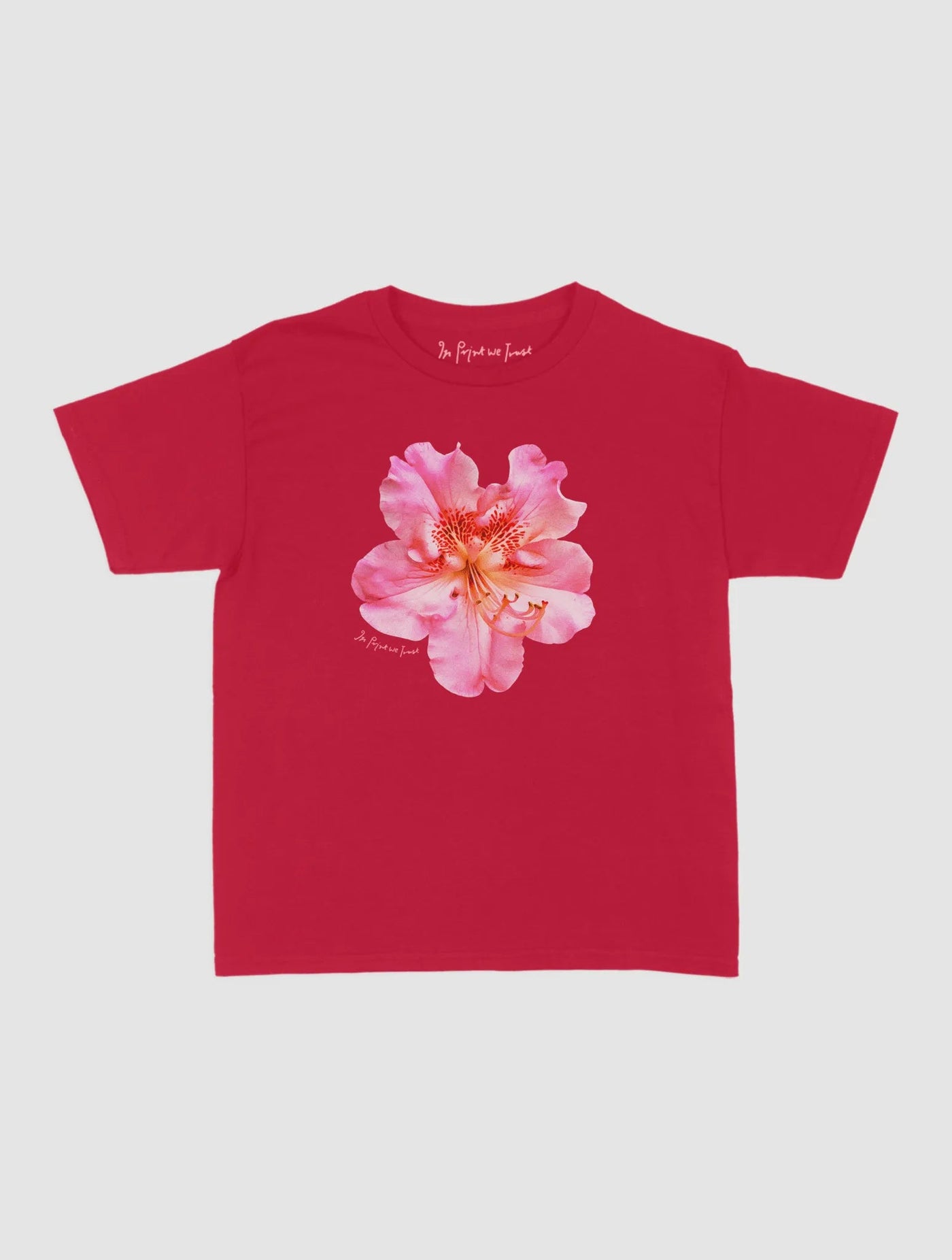 flower girl baby tee - In Print We Trust