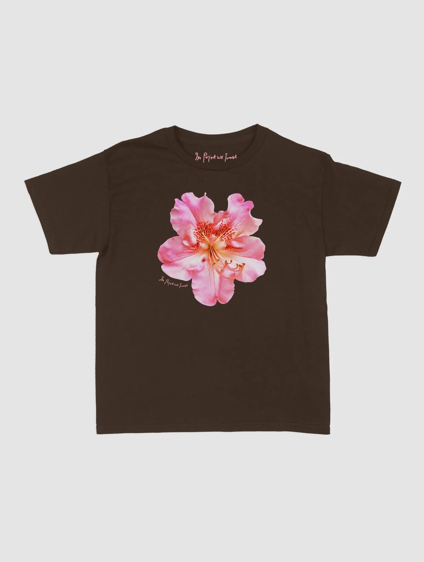 flower girl baby tee - In Print We Trust