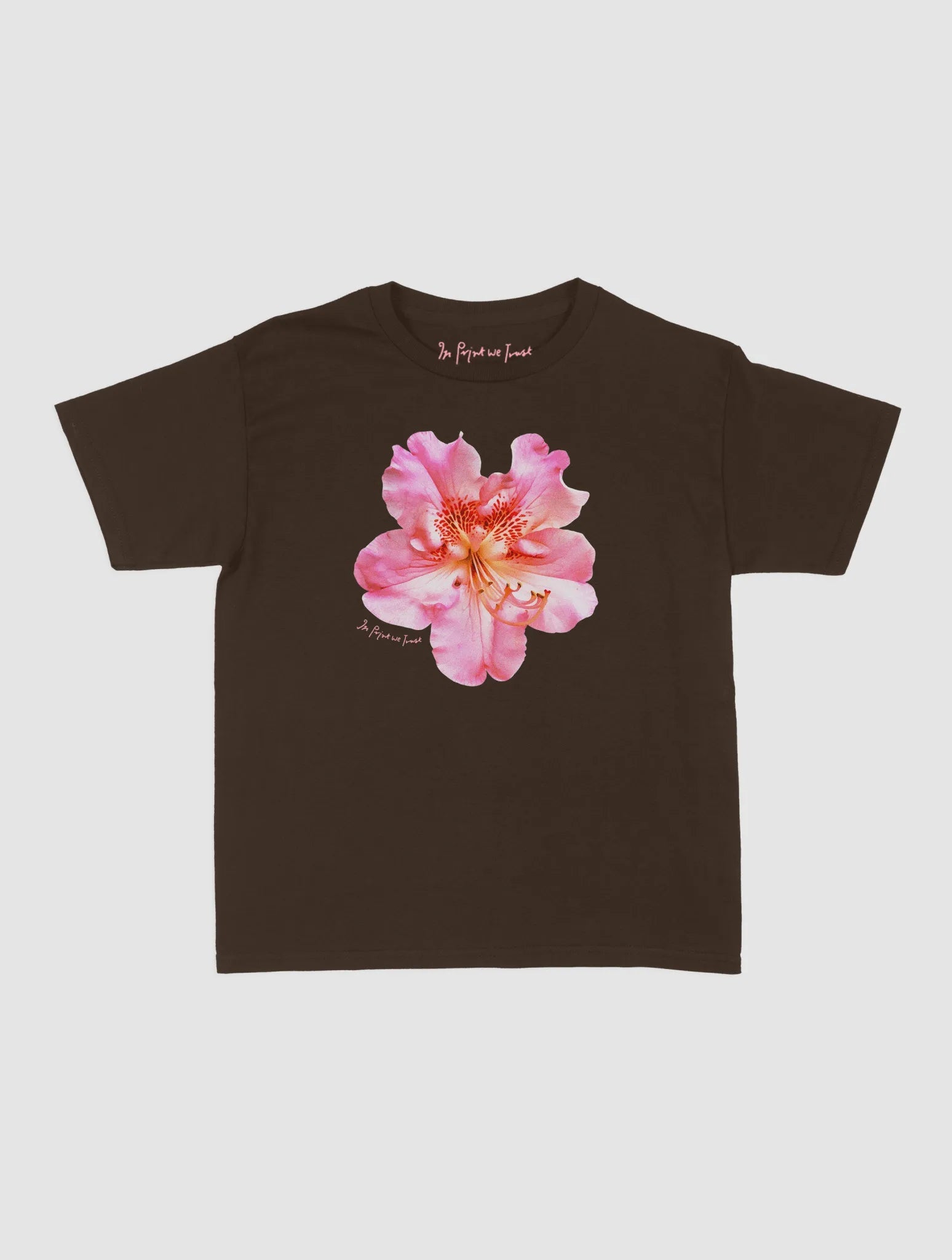 flower girl baby tee - In Print We Trust