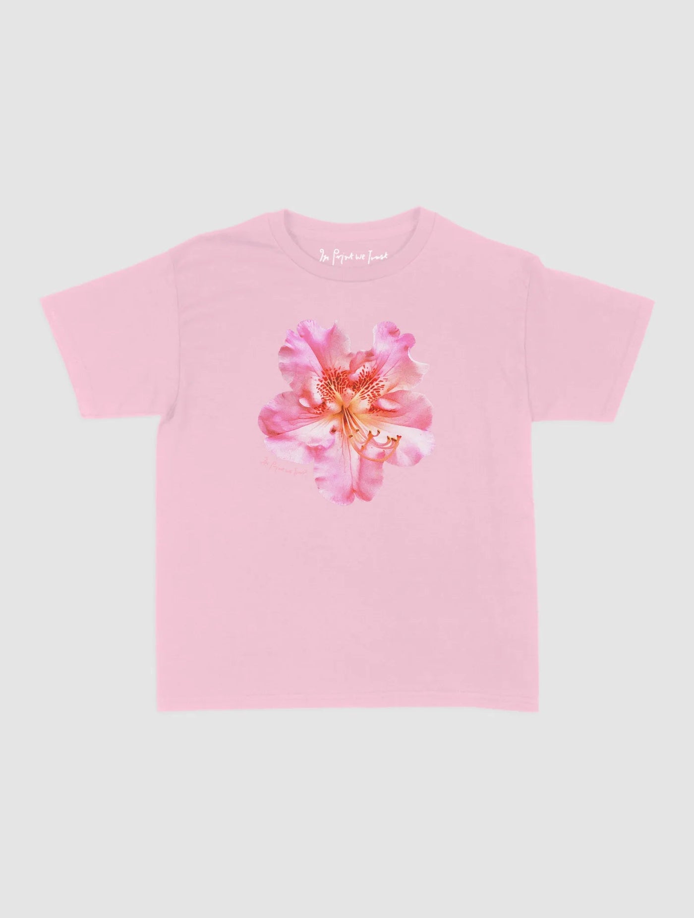 flower girl baby tee - In Print We Trust