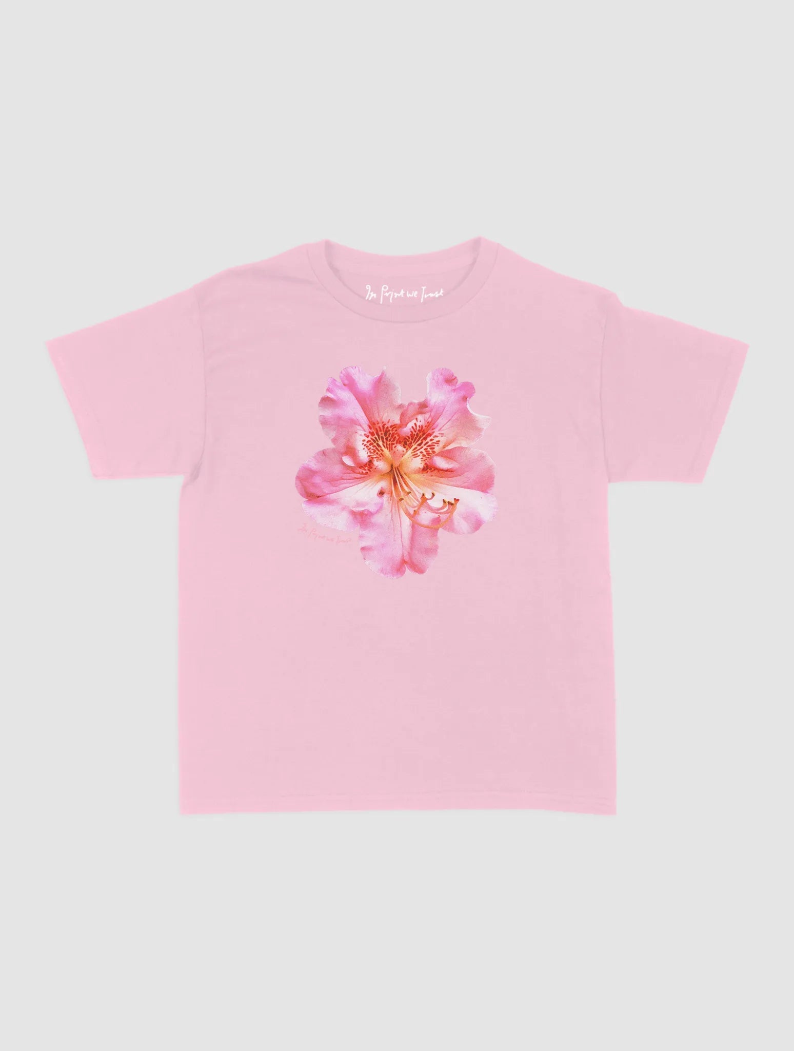 flower girl baby tee - In Print We Trust