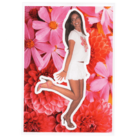 flower girl baby tee - In Print We Trust
