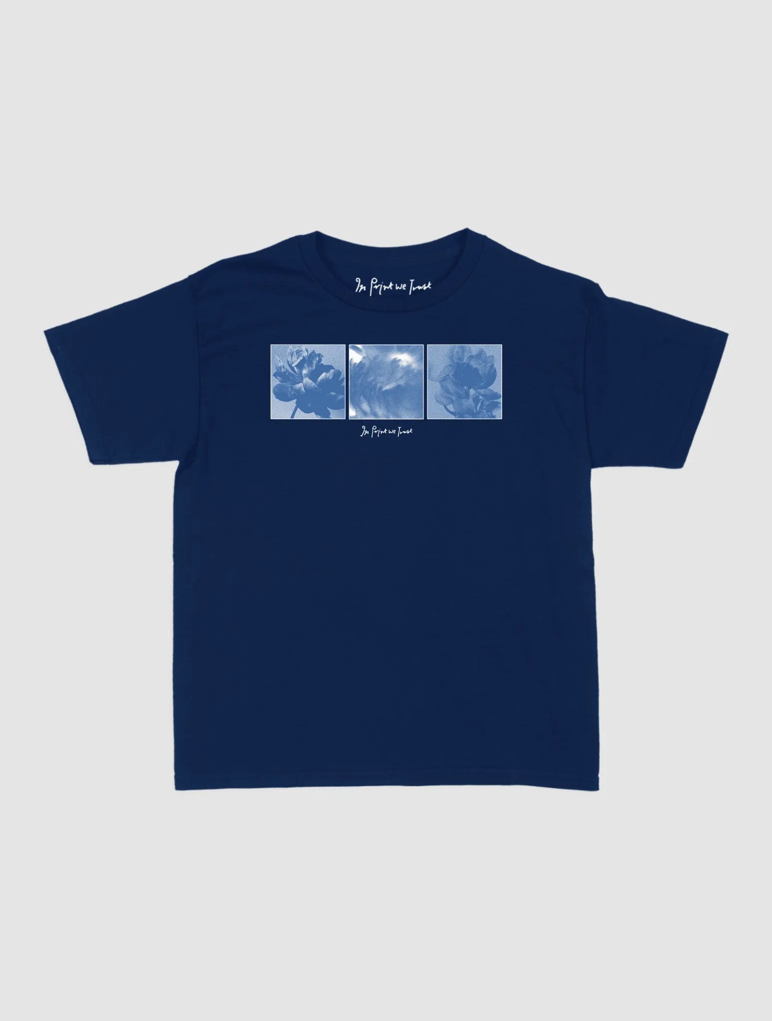 flowers baby tee - In Print We Trust