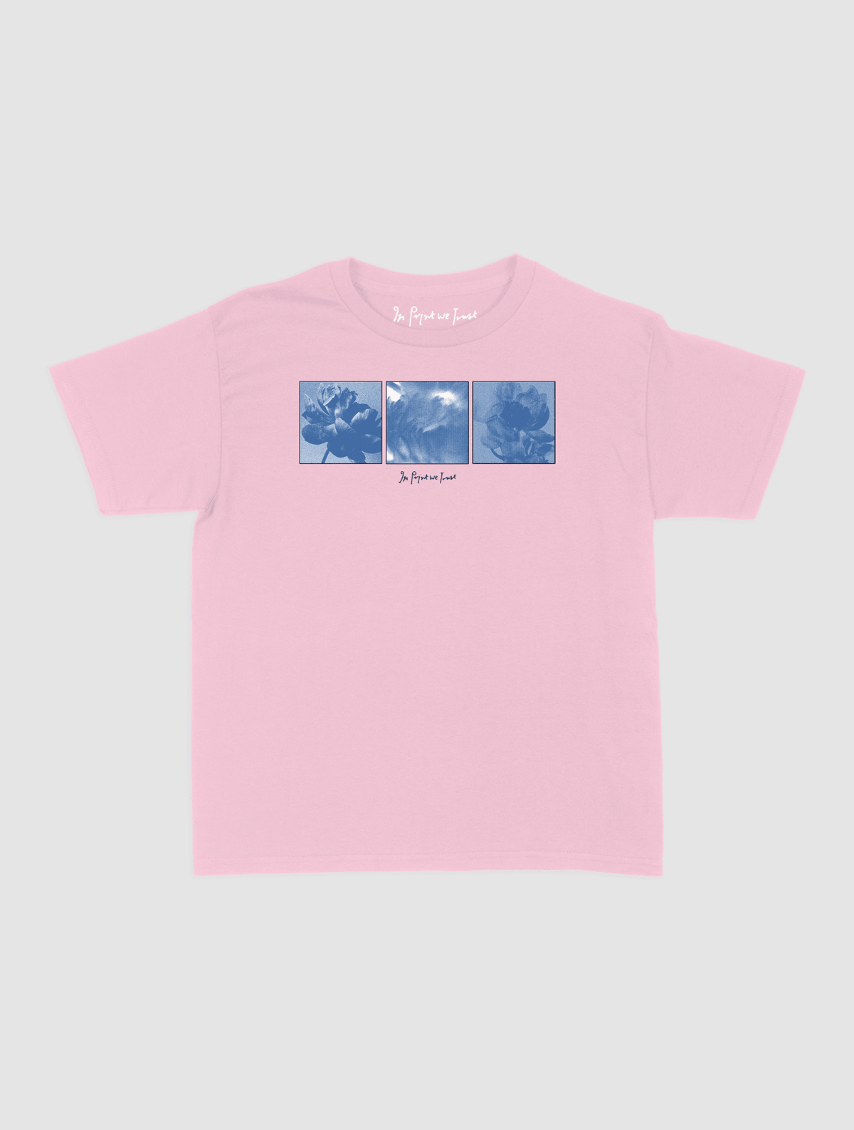 flowers baby tee - In Print We Trust