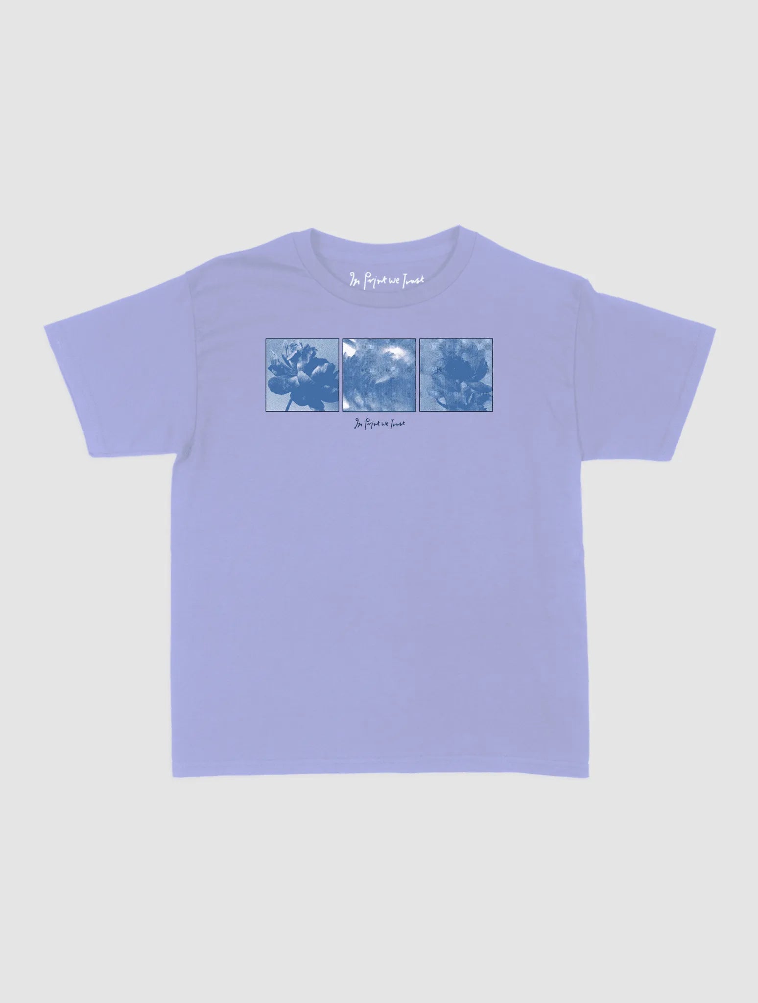 flowers baby tee - In Print We Trust