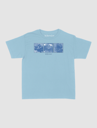flowers baby tee - In Print We Trust