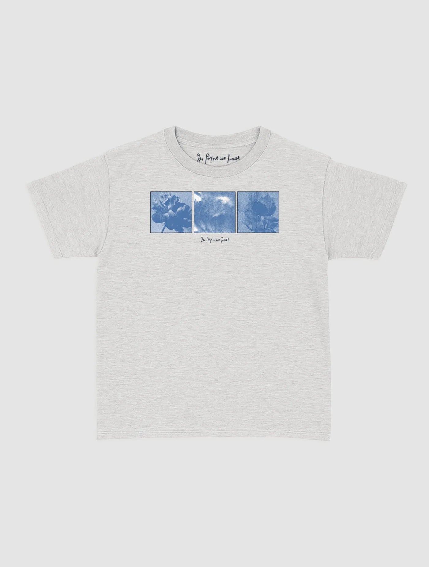 flowers baby tee - In Print We Trust