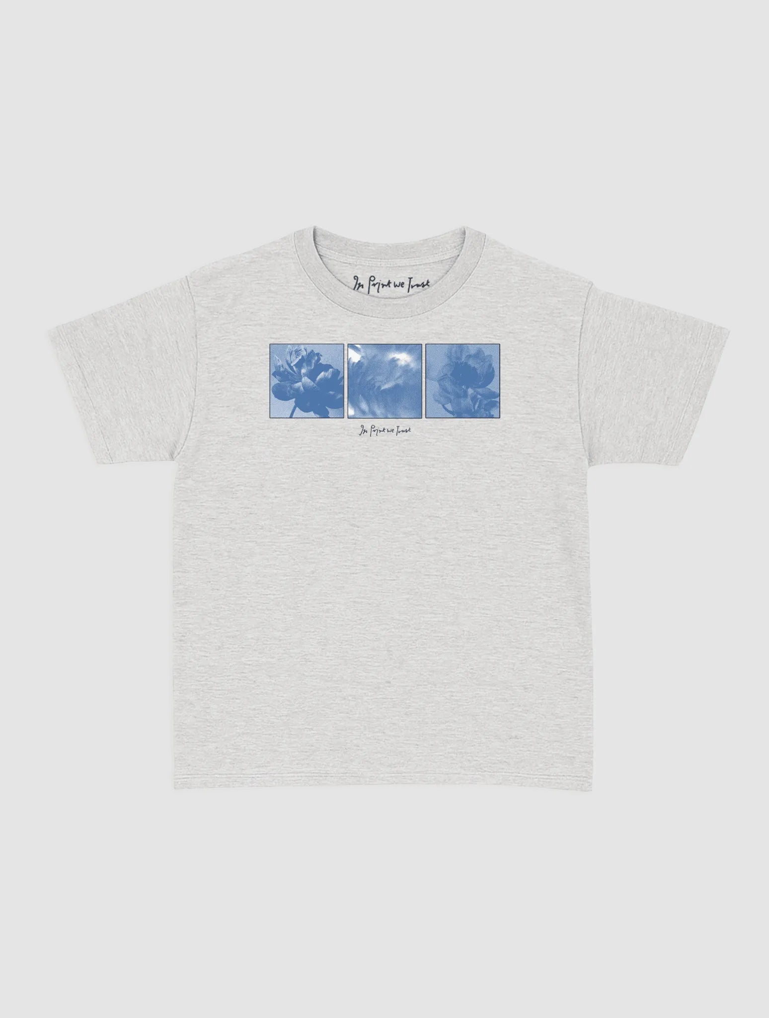 flowers baby tee - In Print We Trust