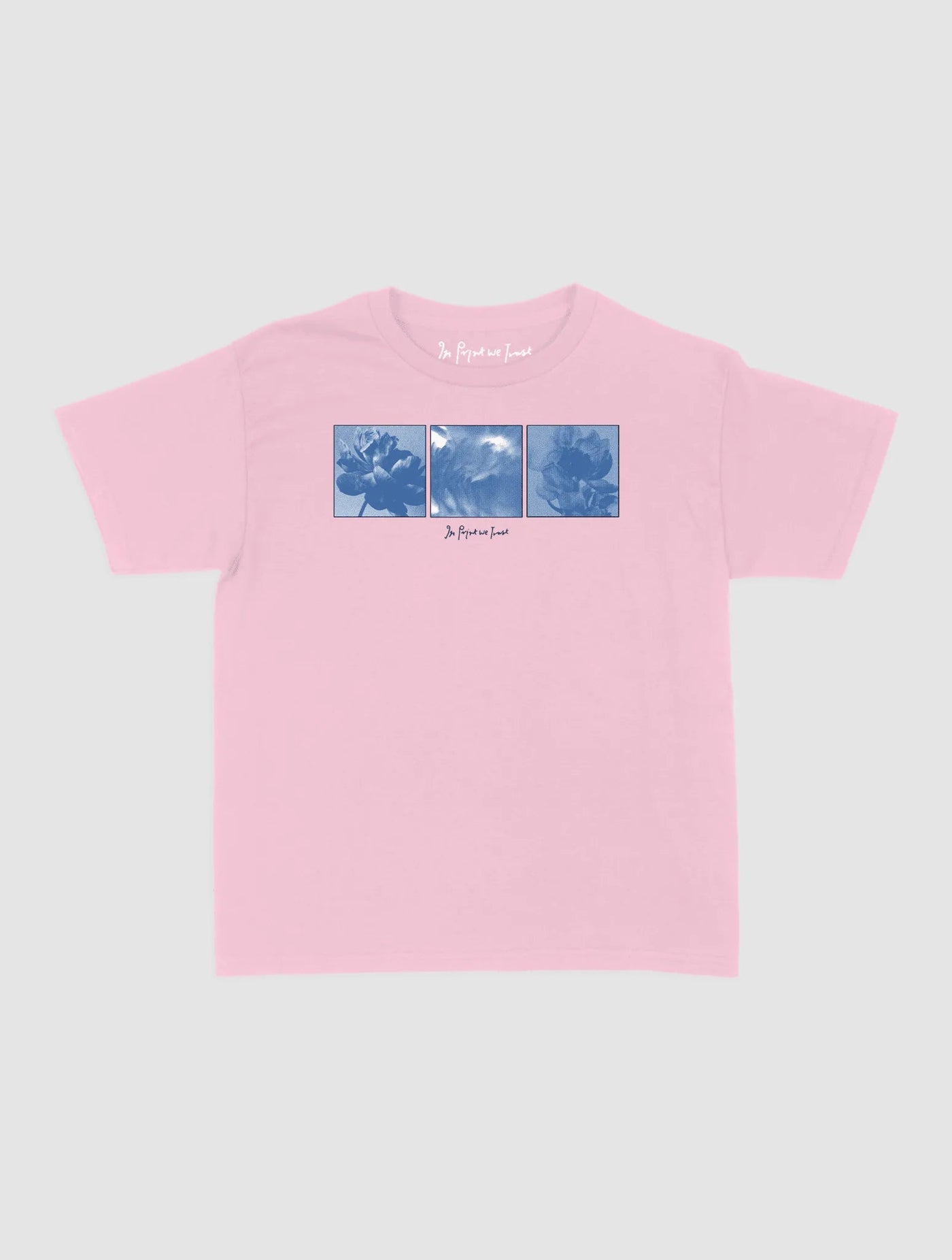 flowers baby tee - In Print We Trust