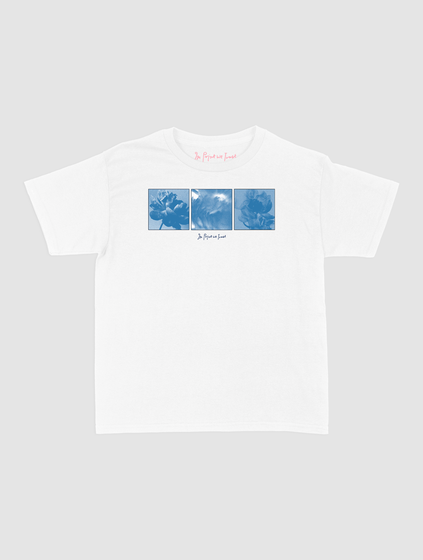 flowers baby tee