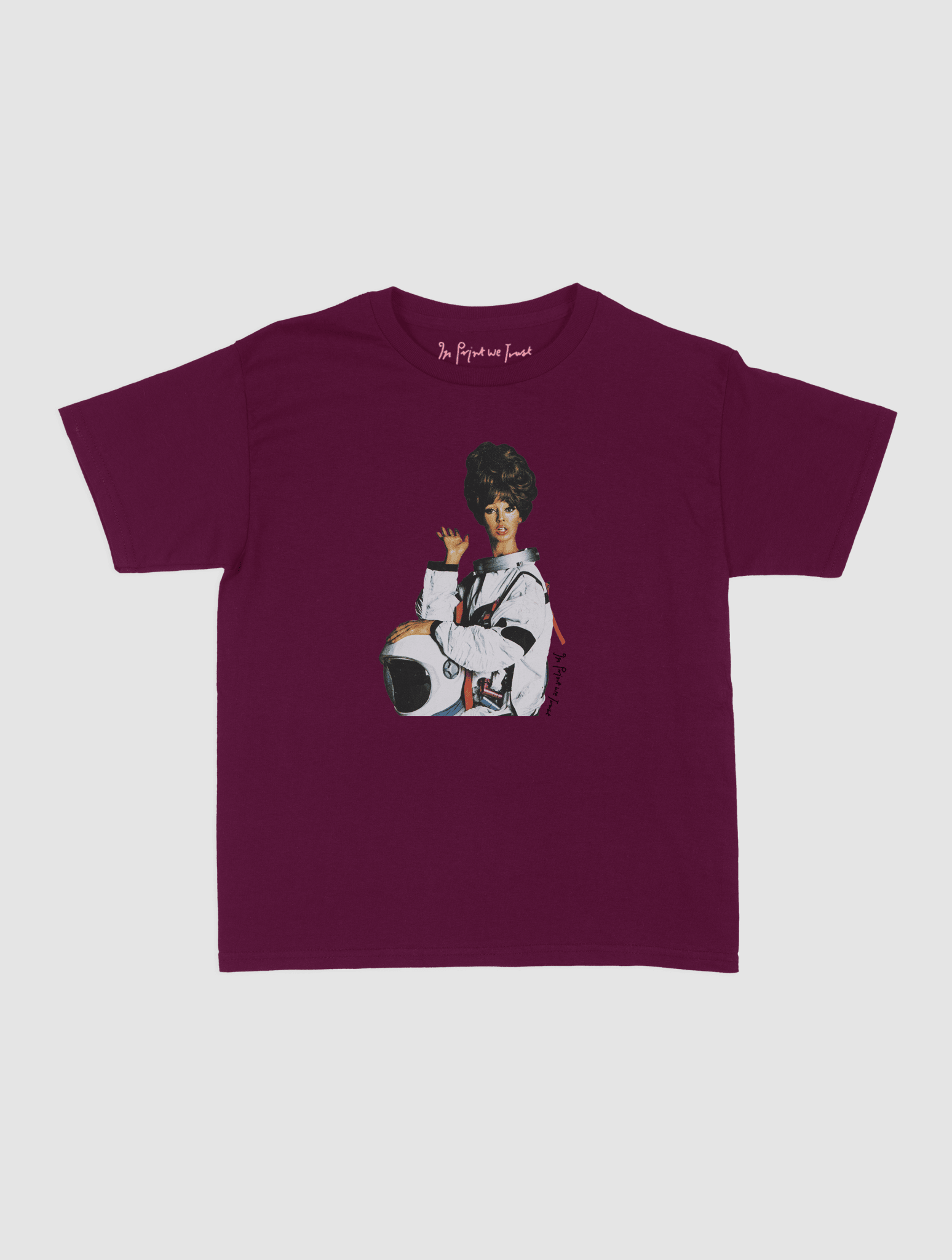 fly me to the moon baby tee - In Print We Trust