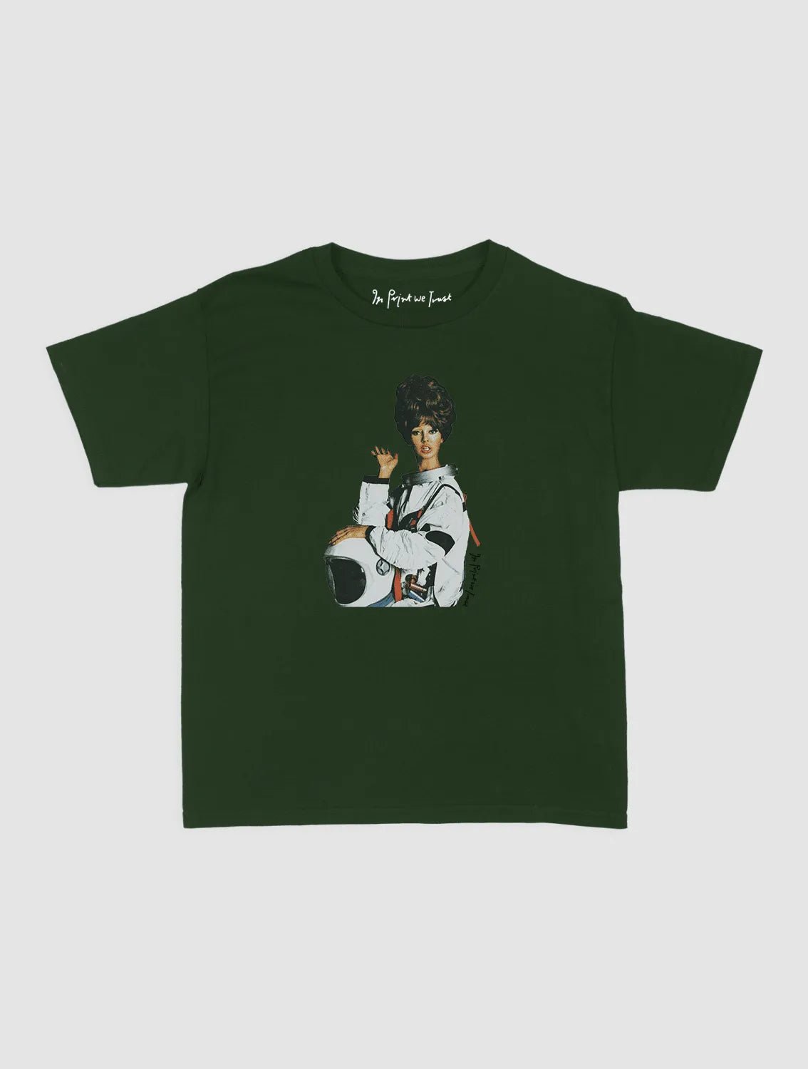 fly me to the moon baby tee - In Print We Trust