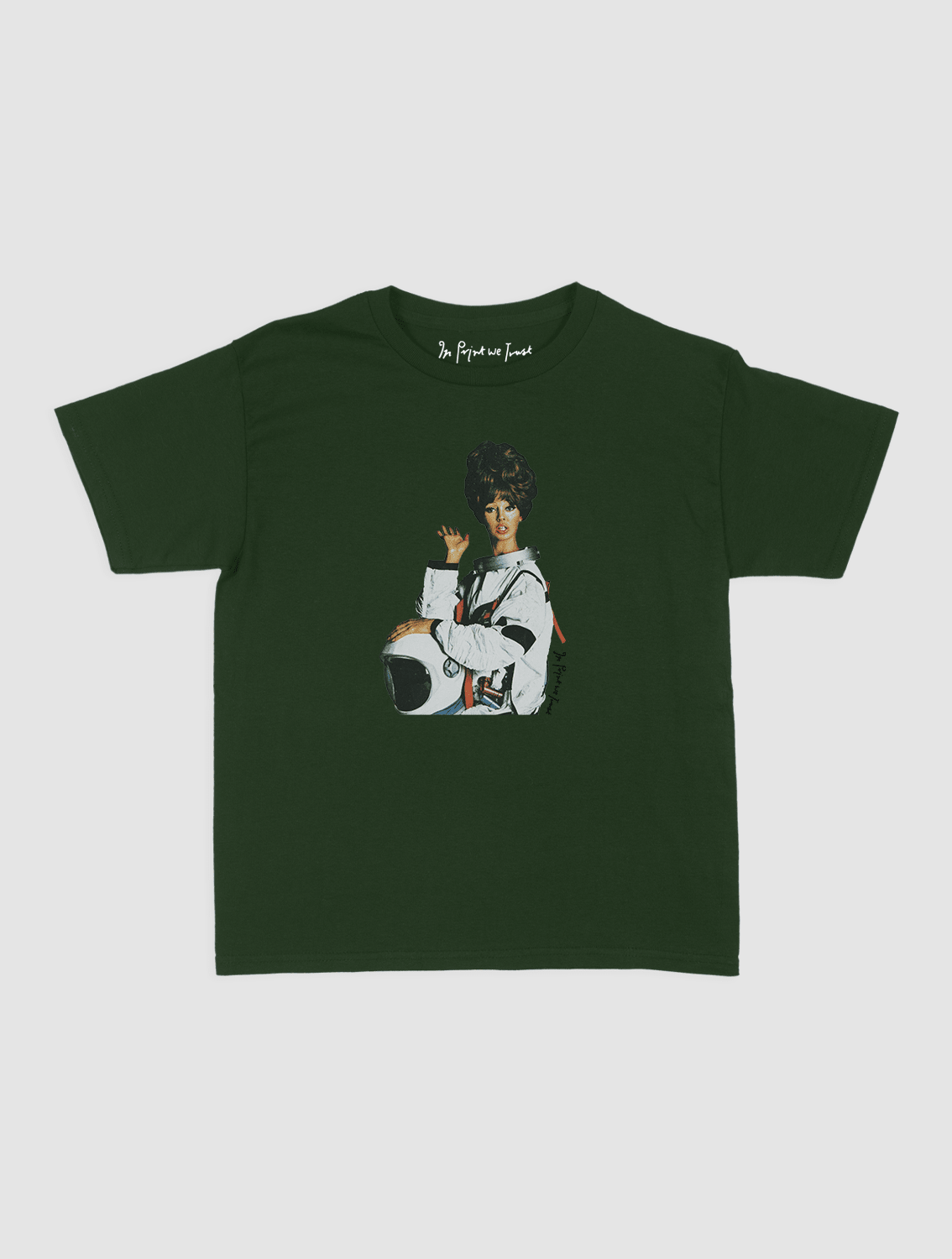 fly me to the moon baby tee - In Print We Trust