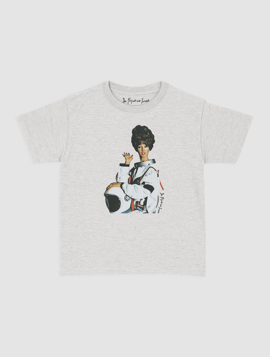 fly me to the moon baby tee - In Print We Trust