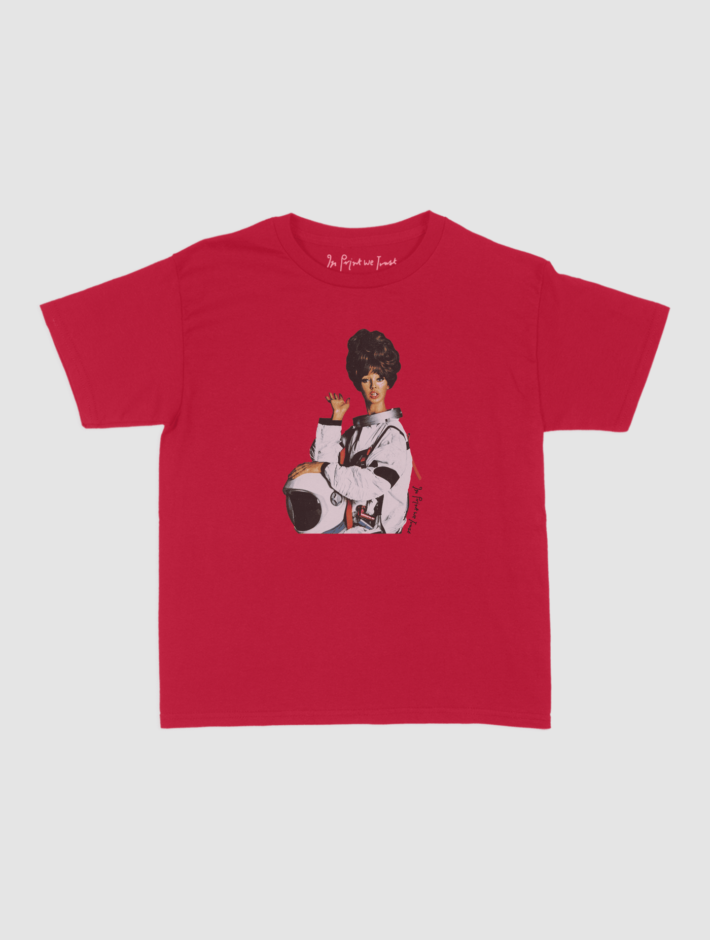 fly me to the moon baby tee - In Print We Trust