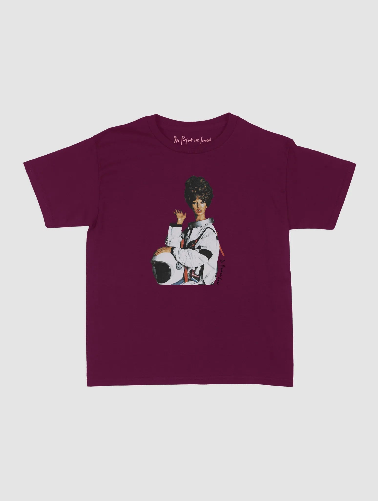 fly me to the moon baby tee - In Print We Trust