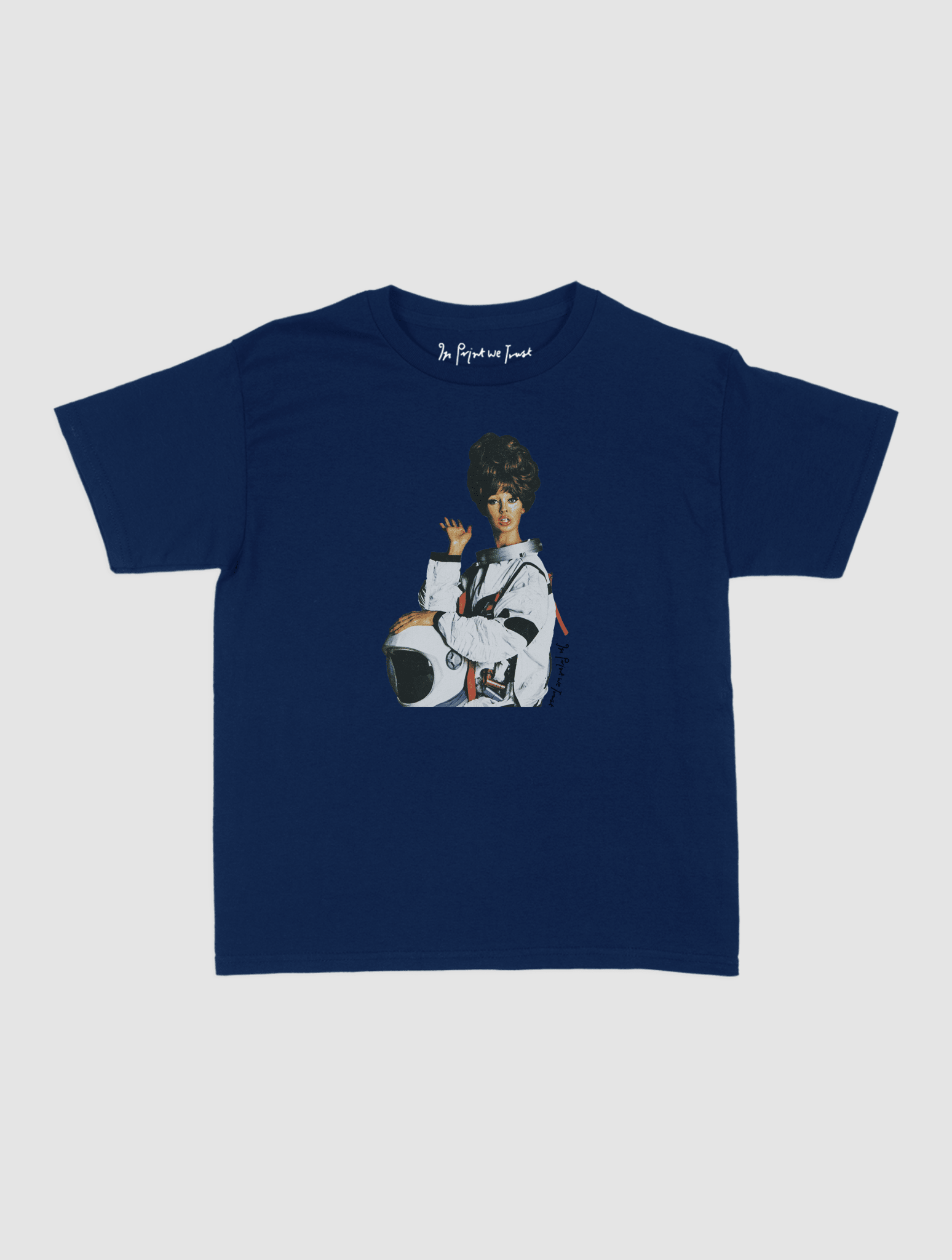 fly me to the moon baby tee - In Print We Trust