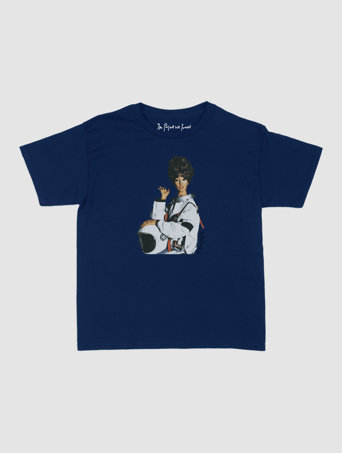 fly me to the moon baby tee - In Print We Trust