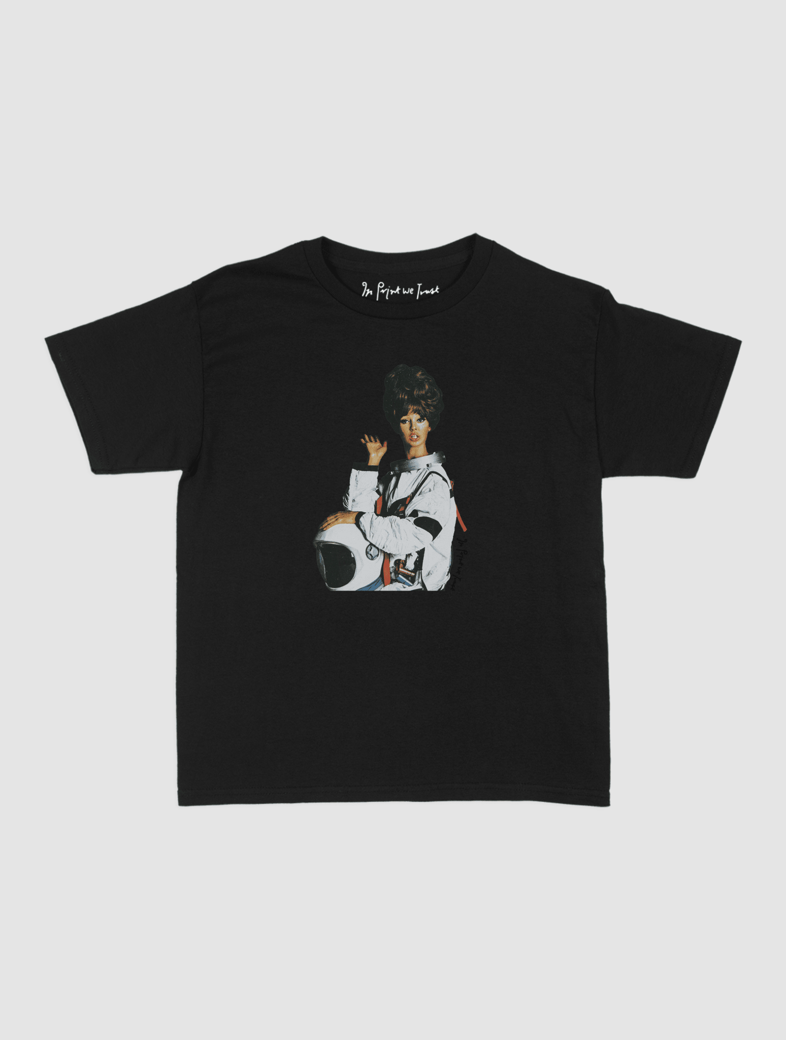 fly me to the moon baby tee - In Print We Trust