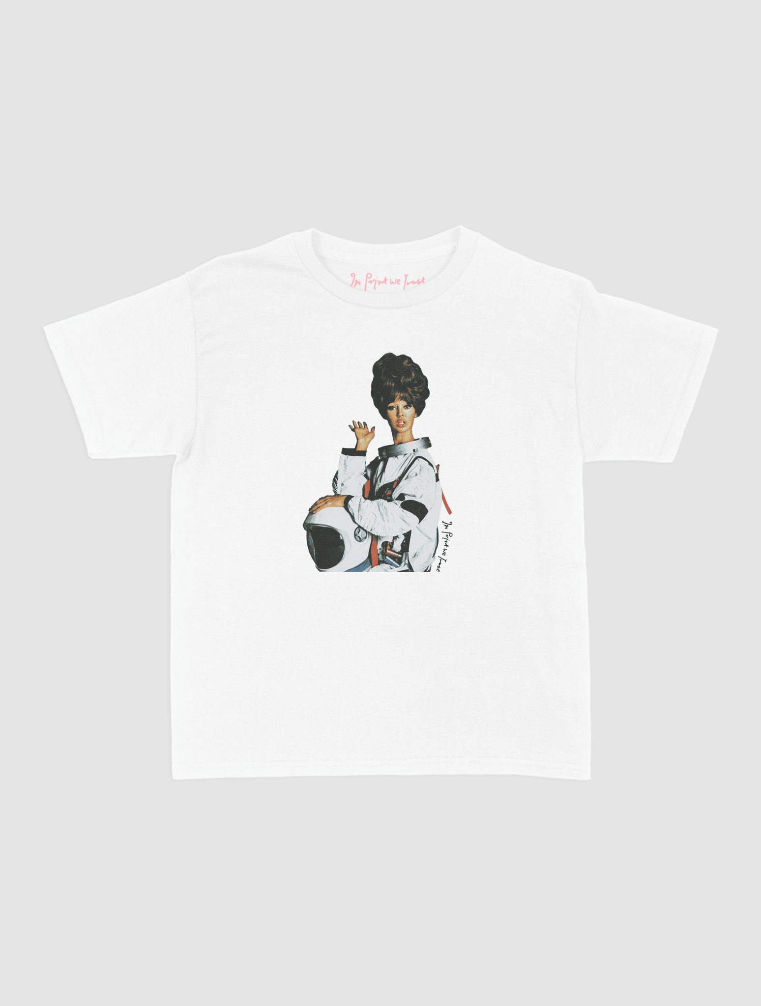 fly me to the moon baby tee - In Print We Trust