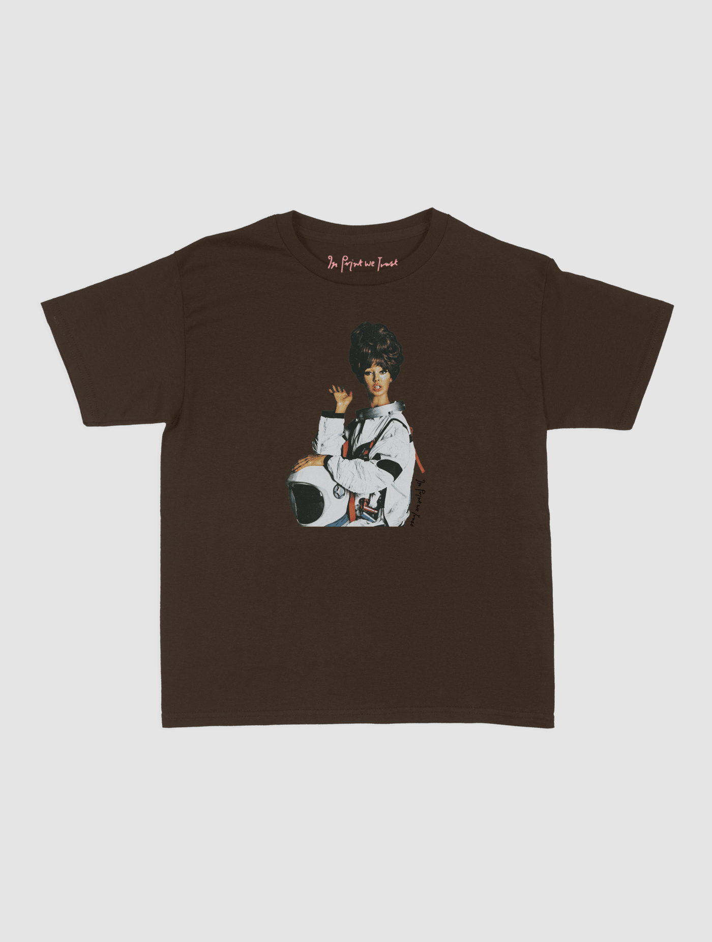 fly me to the moon baby tee - In Print We Trust