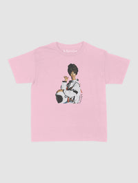 fly me to the moon baby tee - In Print We Trust