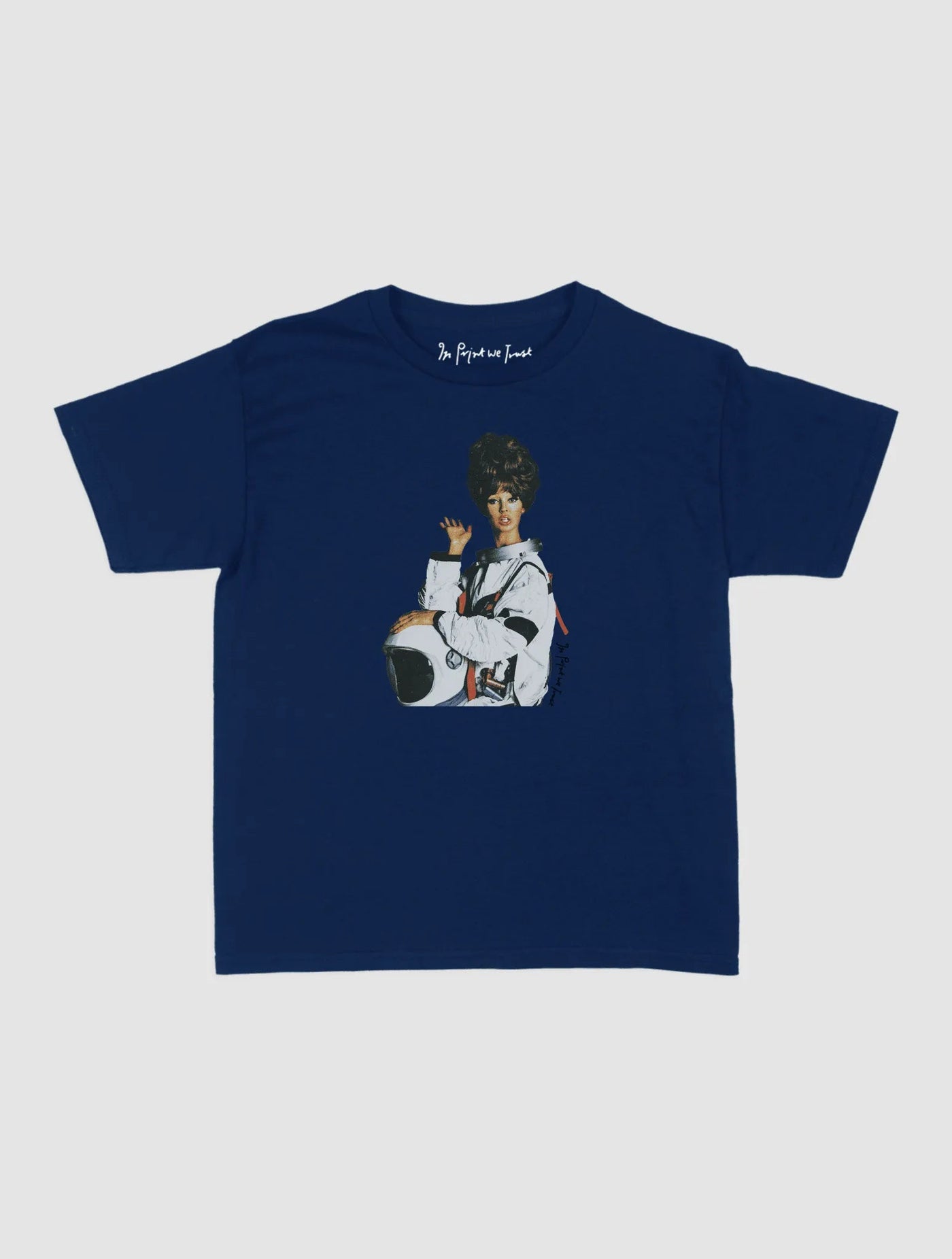 fly me to the moon baby tee - In Print We Trust