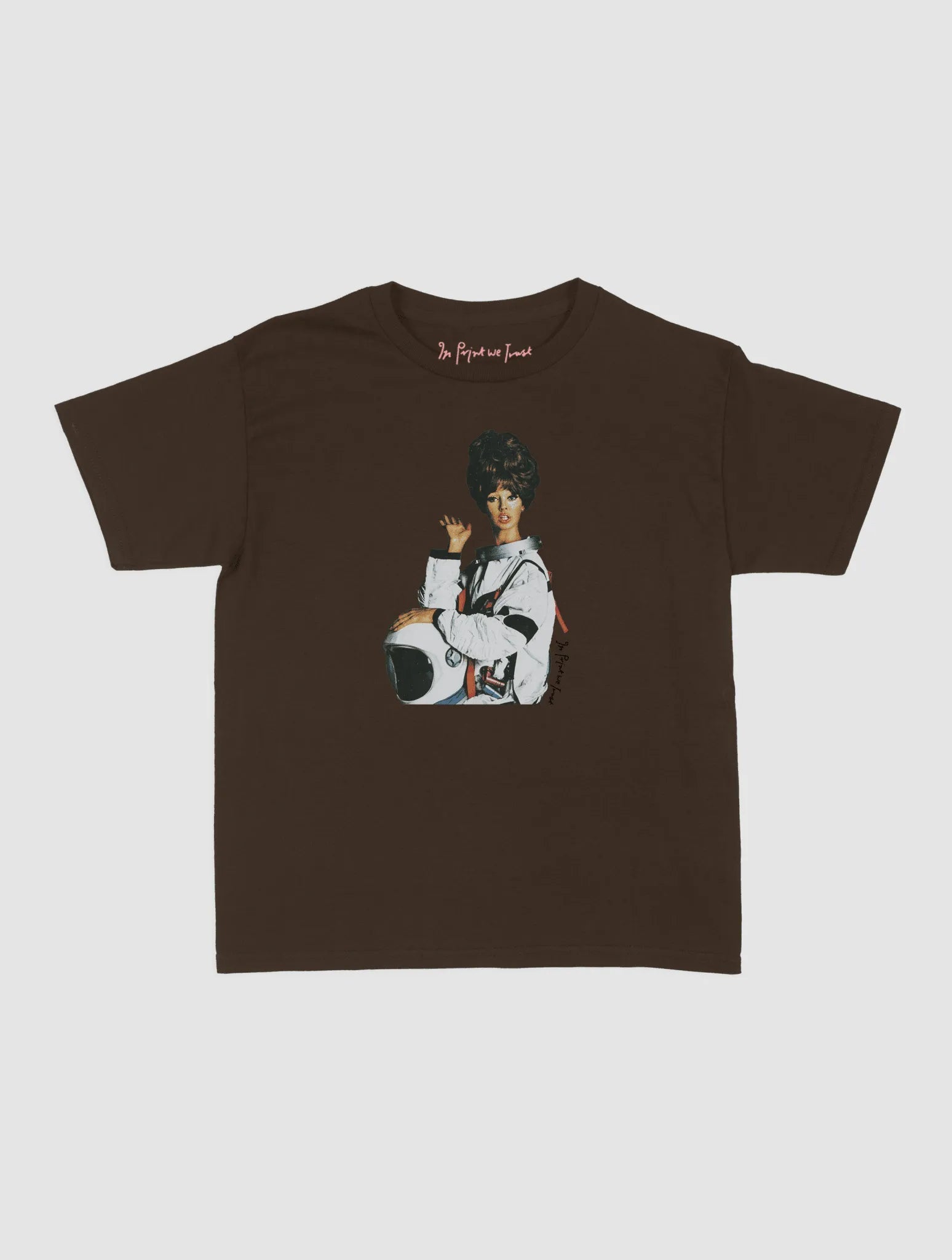 fly me to the moon baby tee - In Print We Trust