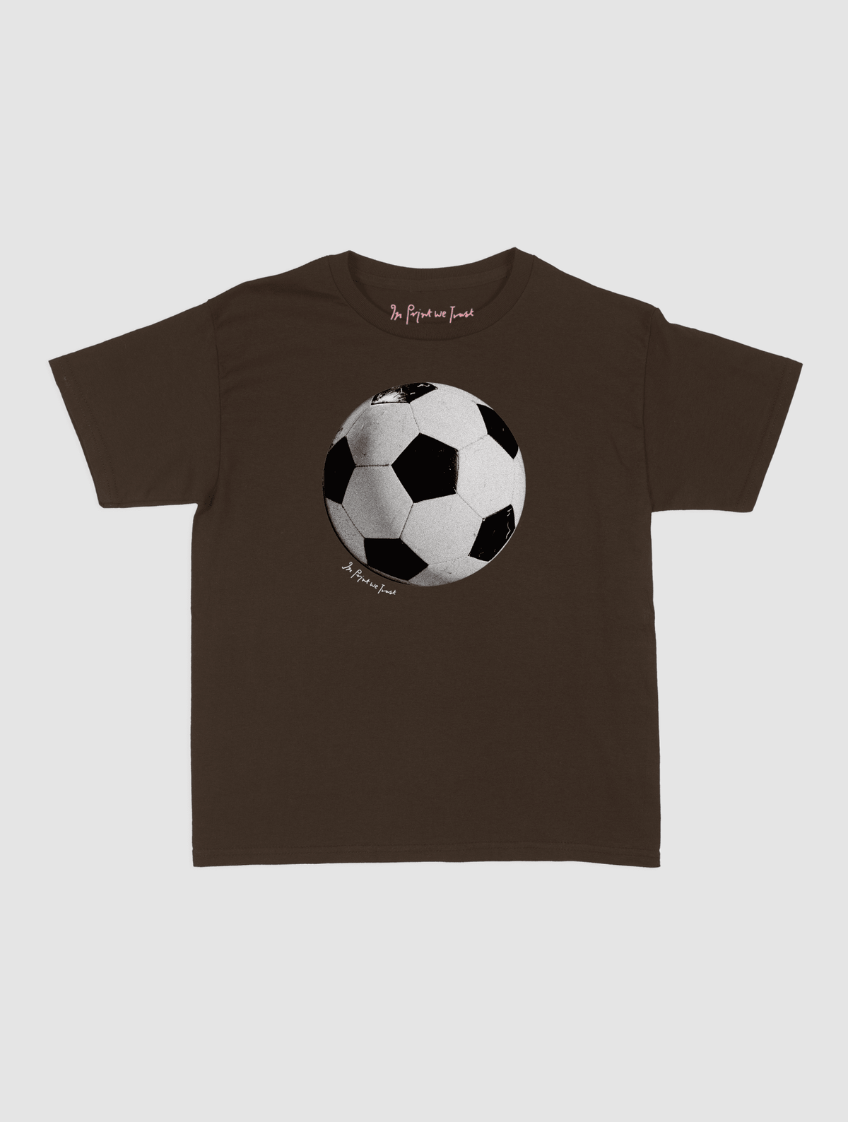 football baby tee - In Print We Trust