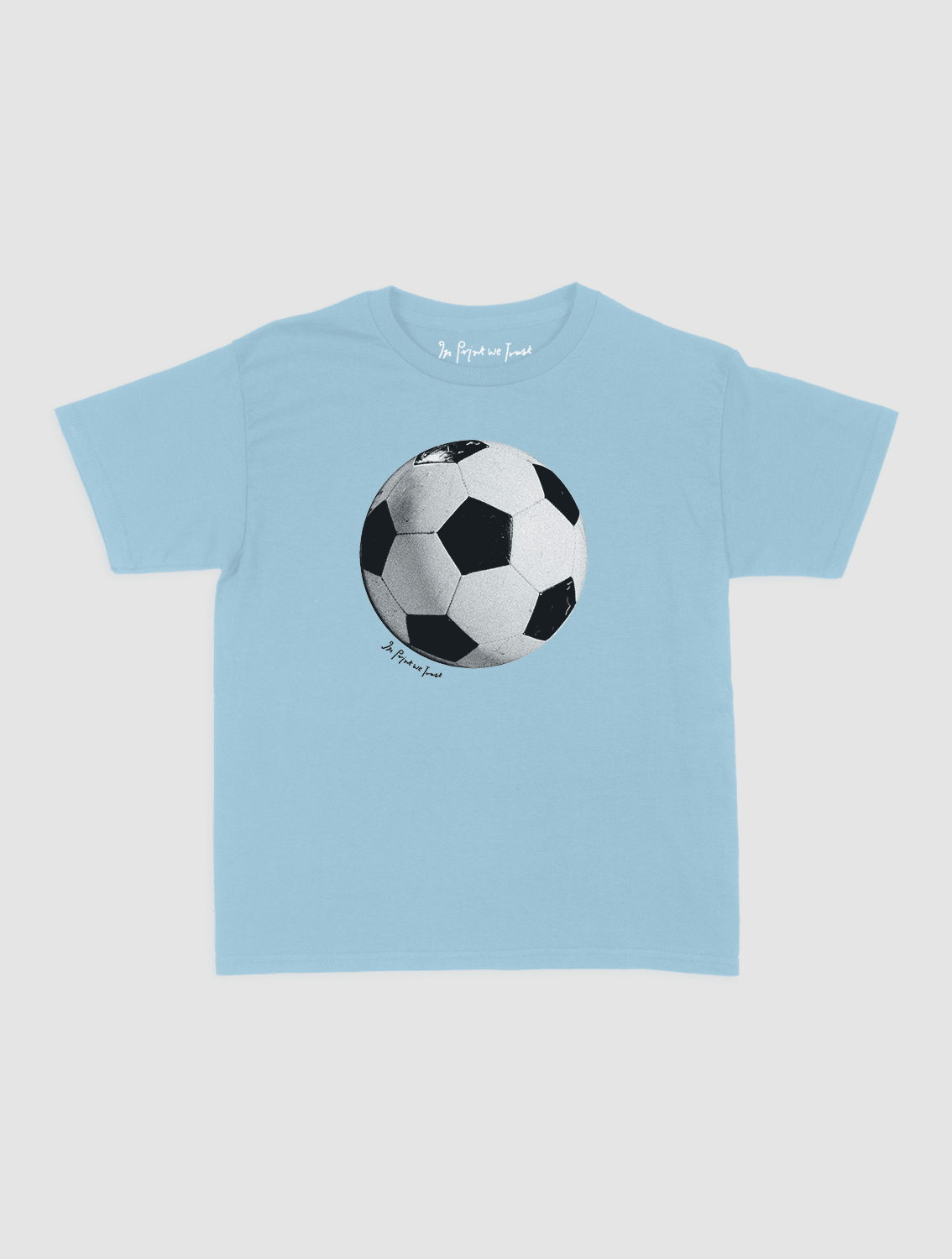 football baby tee - In Print We Trust