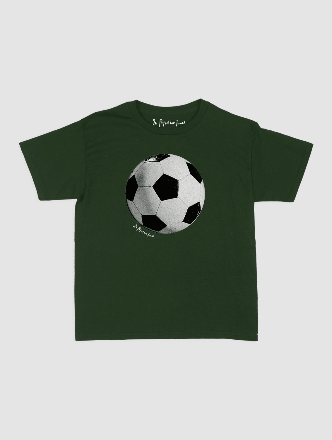 football baby tee - In Print We Trust