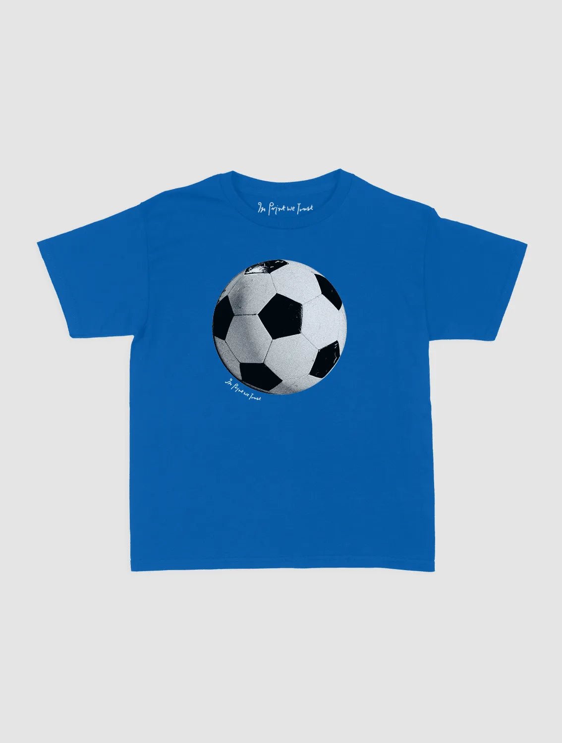 football baby tee - In Print We Trust