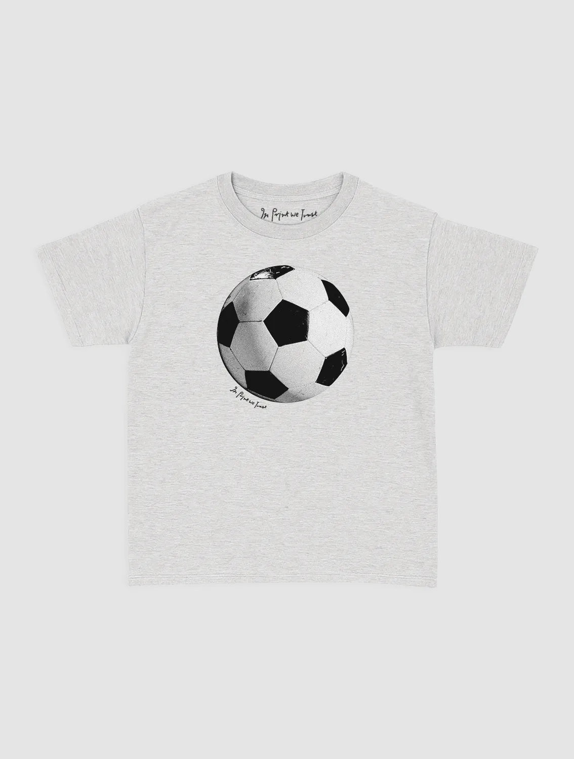 football baby tee - In Print We Trust