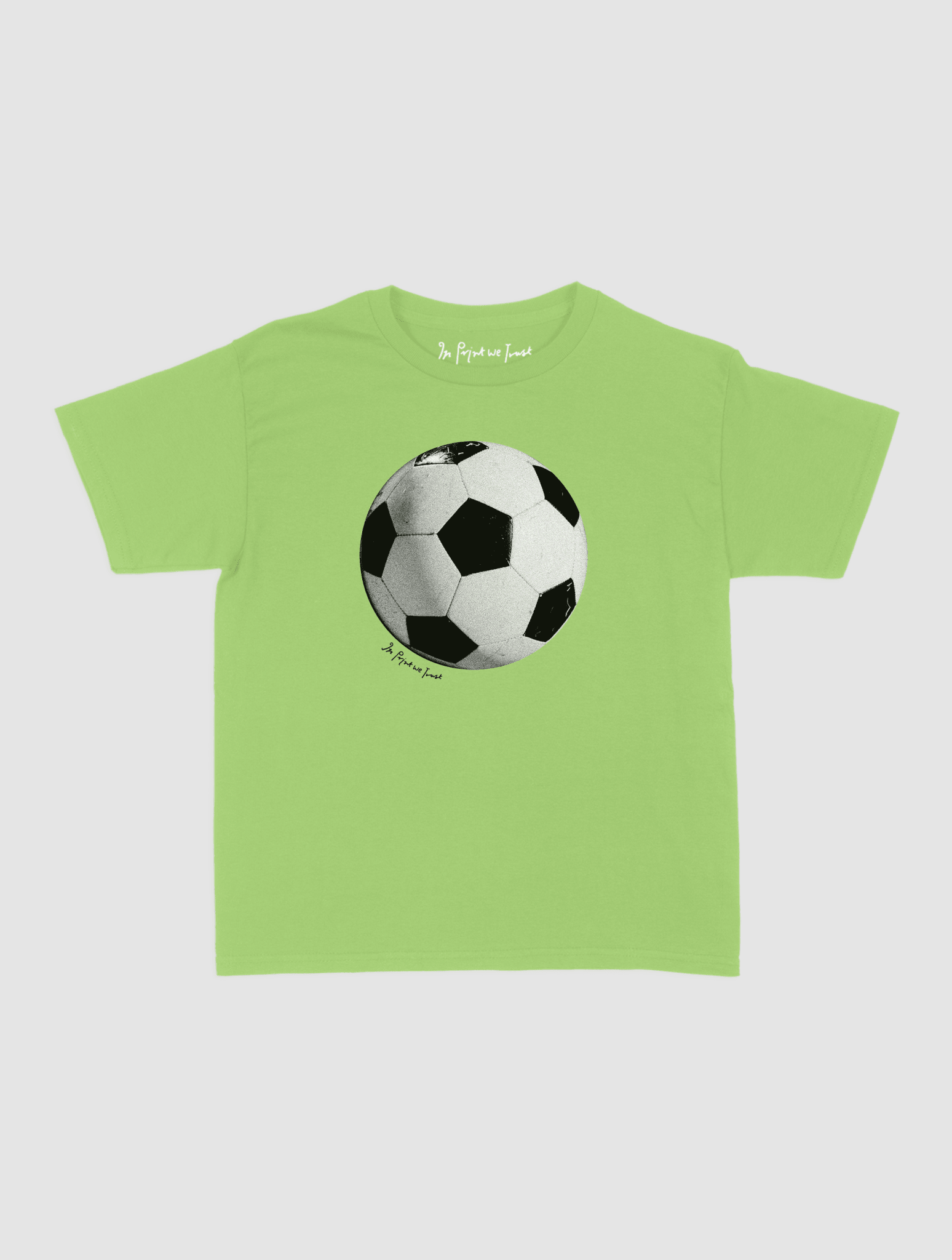football baby tee - In Print We Trust