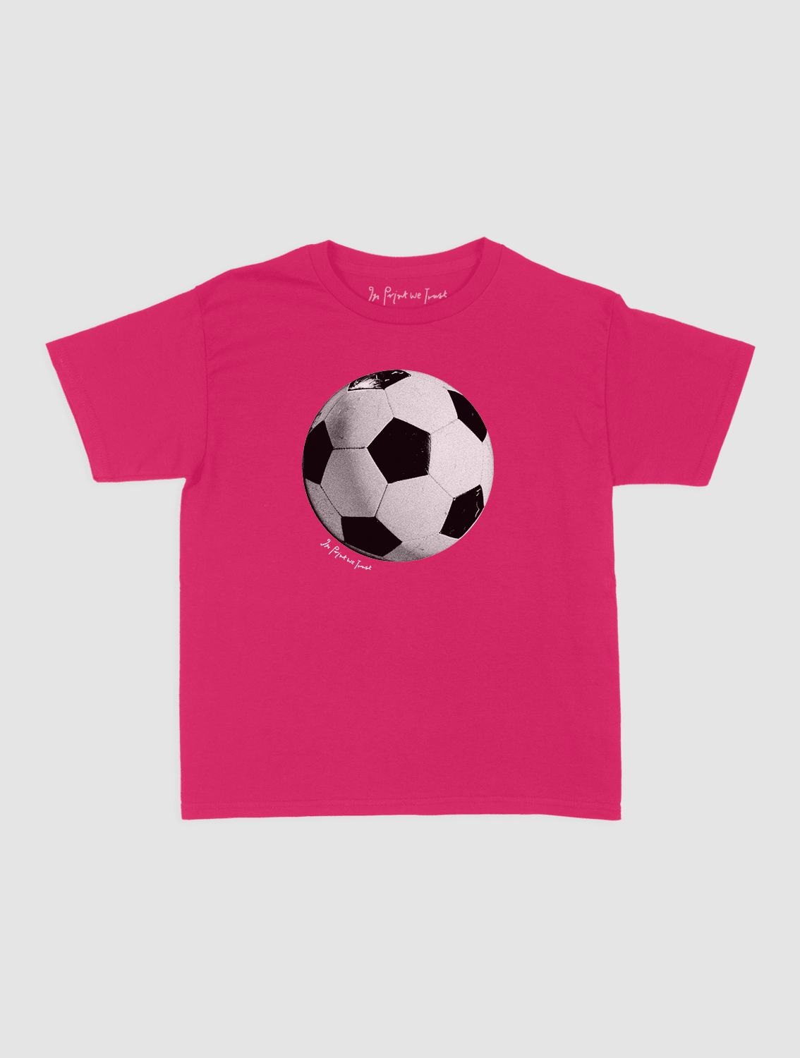 football baby tee - In Print We Trust