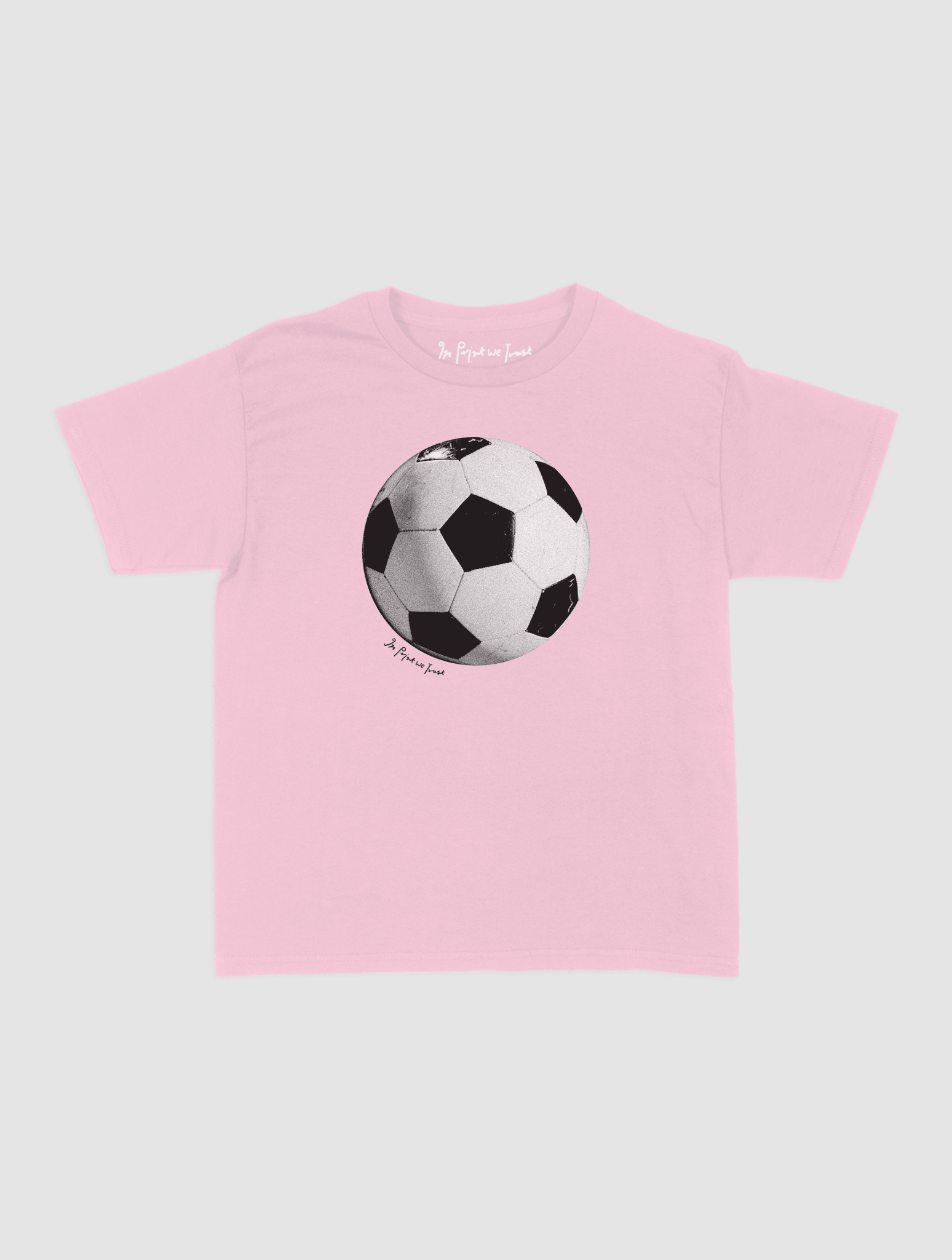 football baby tee - In Print We Trust