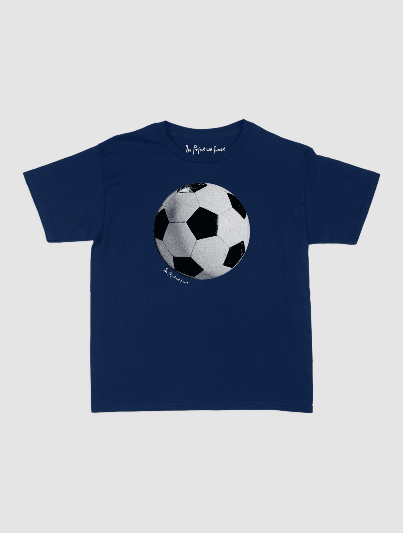 football baby tee - In Print We Trust
