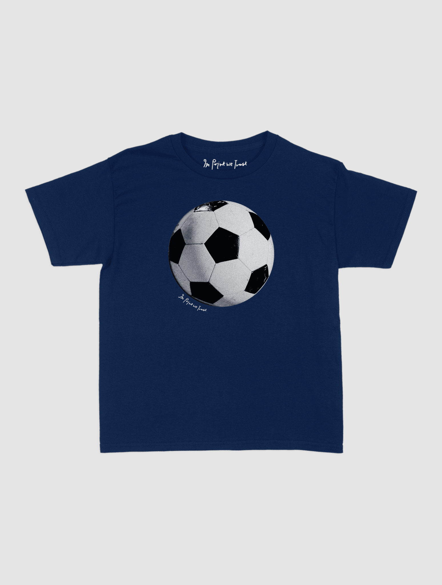 football baby tee - In Print We Trust