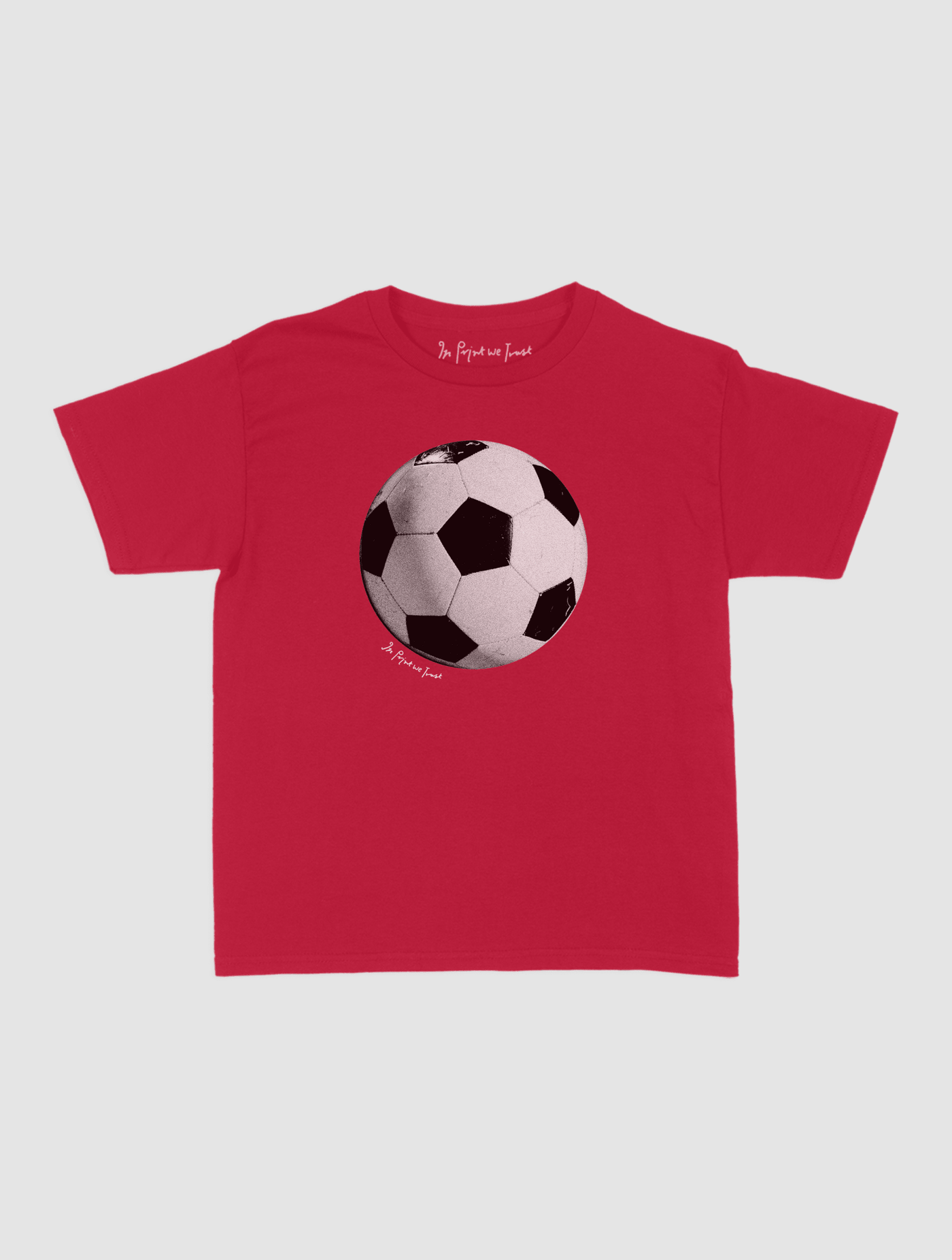 football baby tee - In Print We Trust