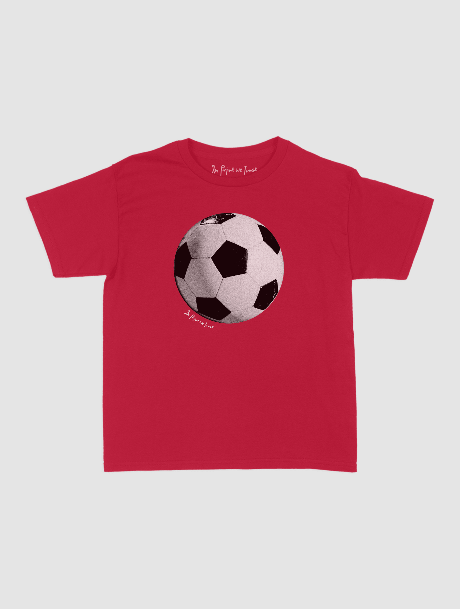 football baby tee - In Print We Trust