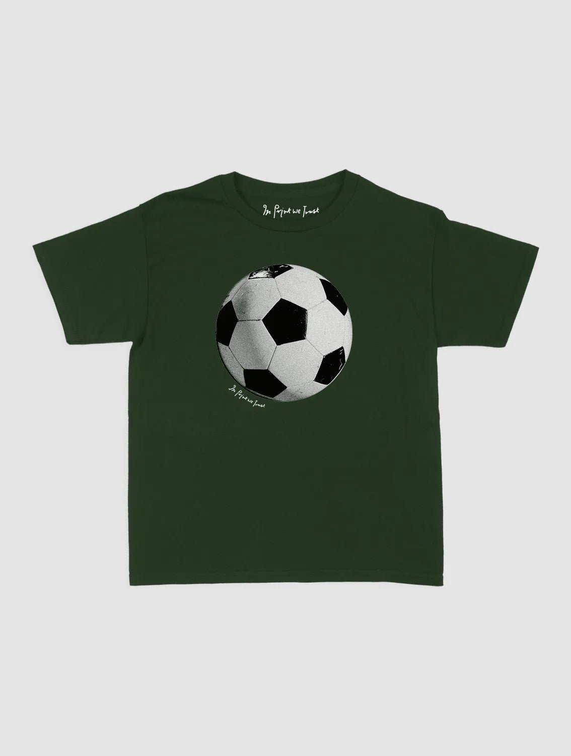football baby tee - In Print We Trust