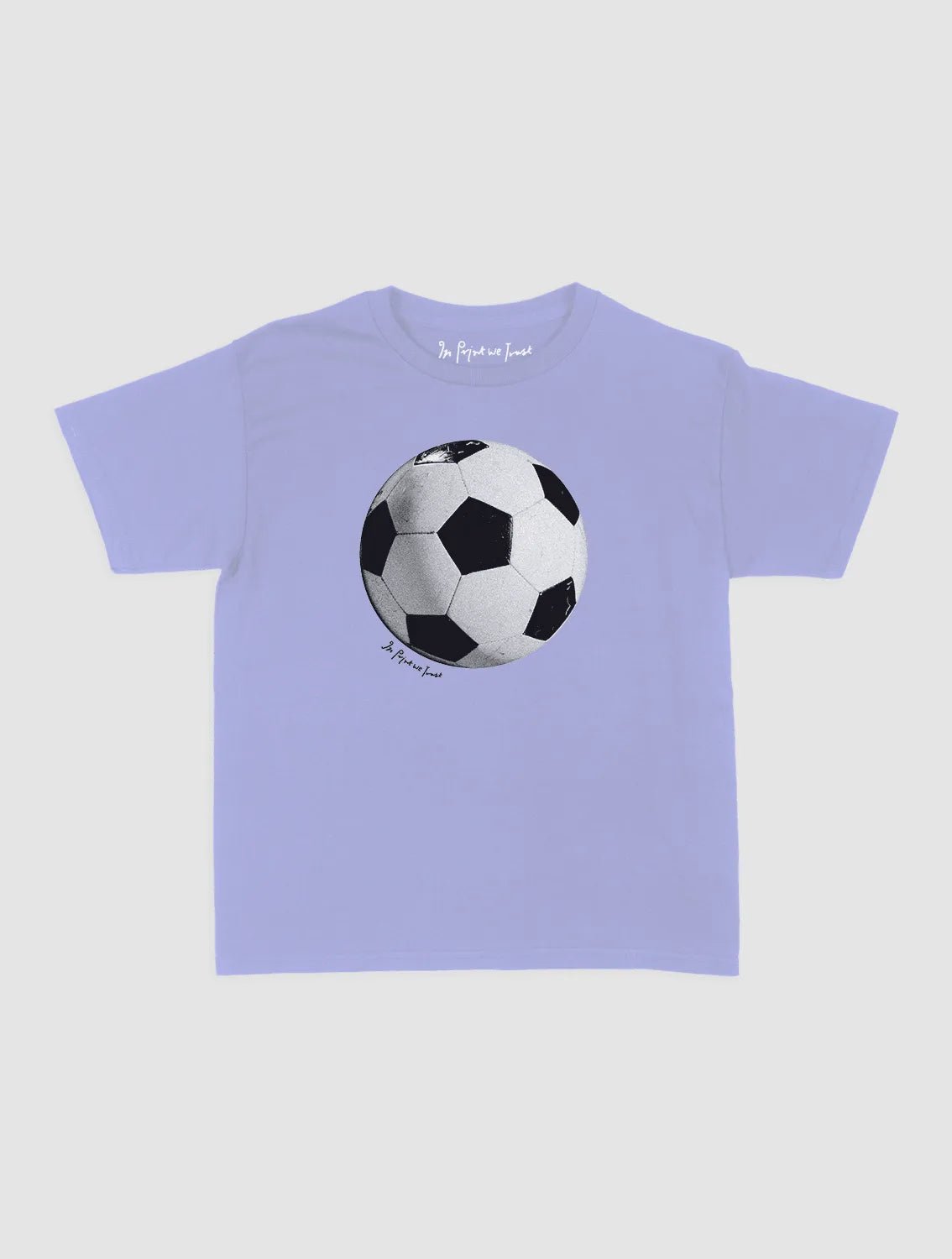 football baby tee - In Print We Trust